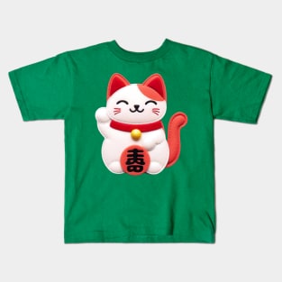 Maneki-neko Kids T-Shirt